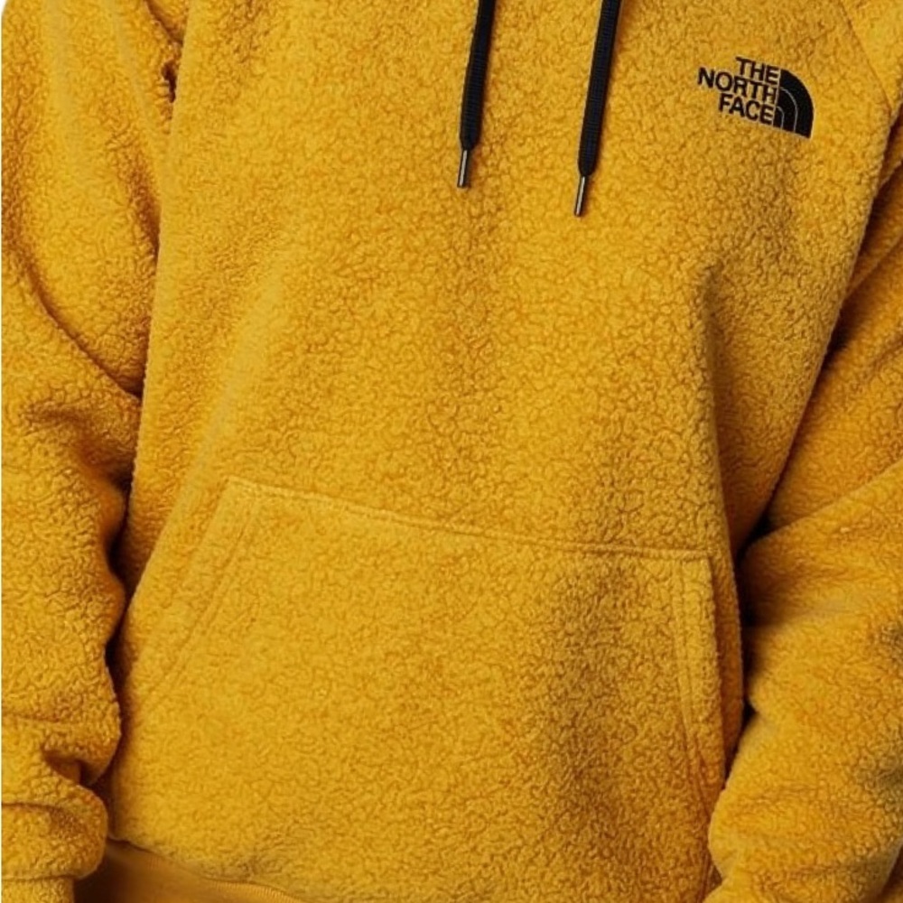 The North Face Mustard Fleece Hoodie